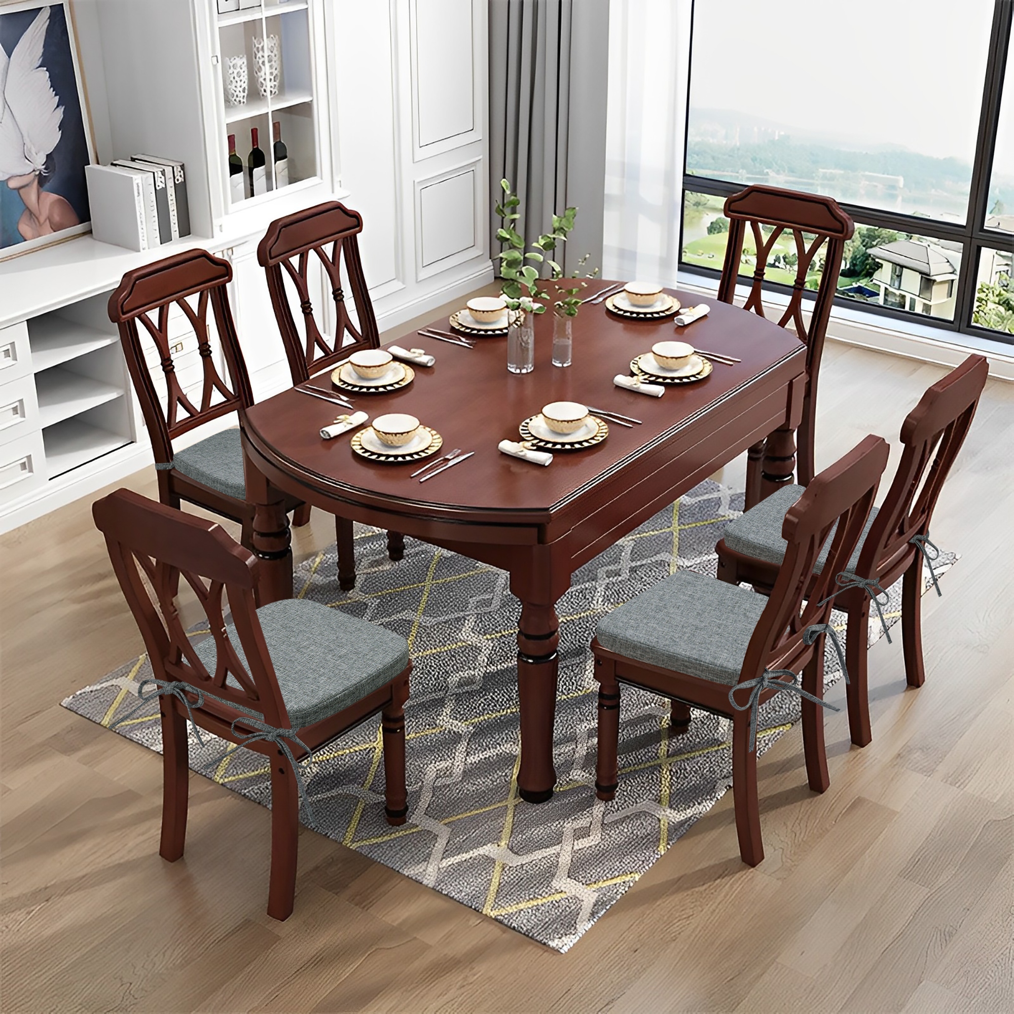 Indoor Dining Chair cushion Pad Set of 4 On Sale Bed Bath Beyond 39632231