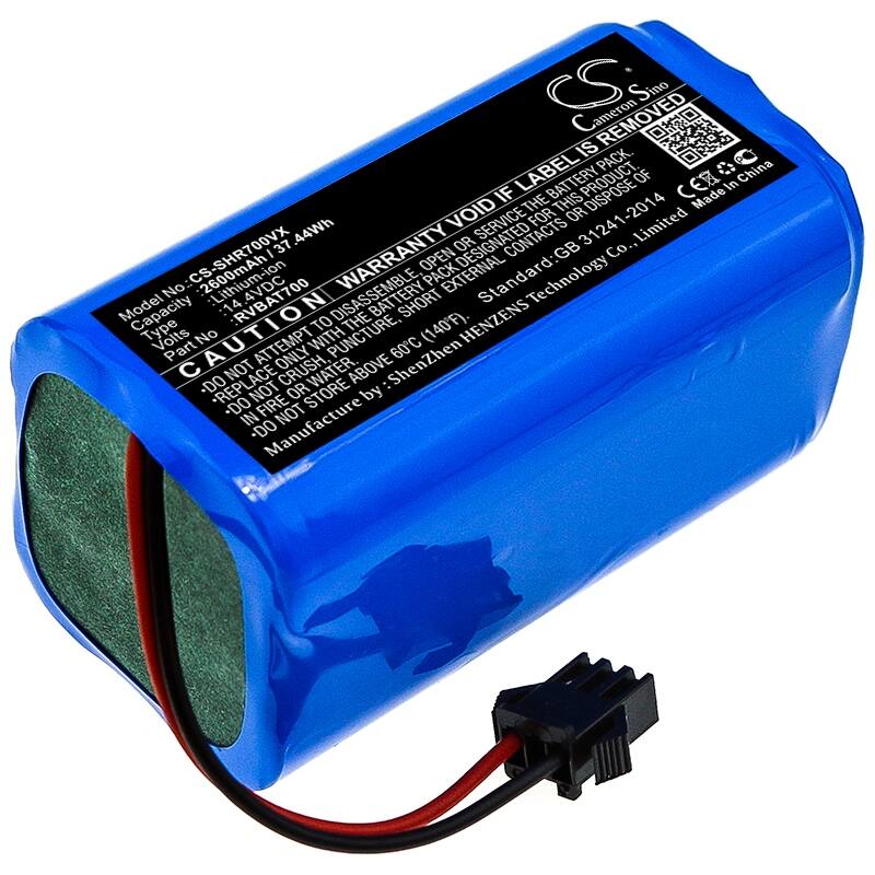 Battery for Shark ION Robot 700 RV700 720 750 755 RV720 RV750 RV755 RVBAT700 - Blue