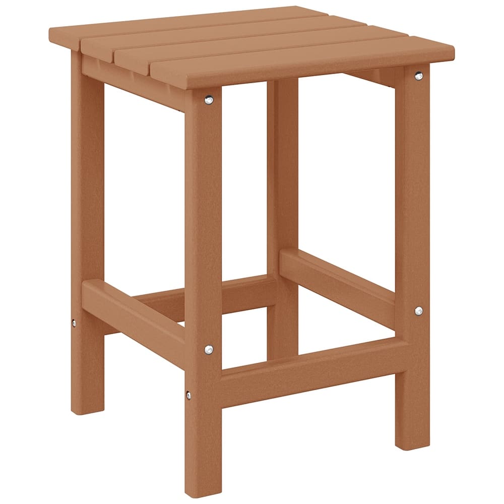 Laguna Hdpe All Weather Outdoor Patio Square Side Table