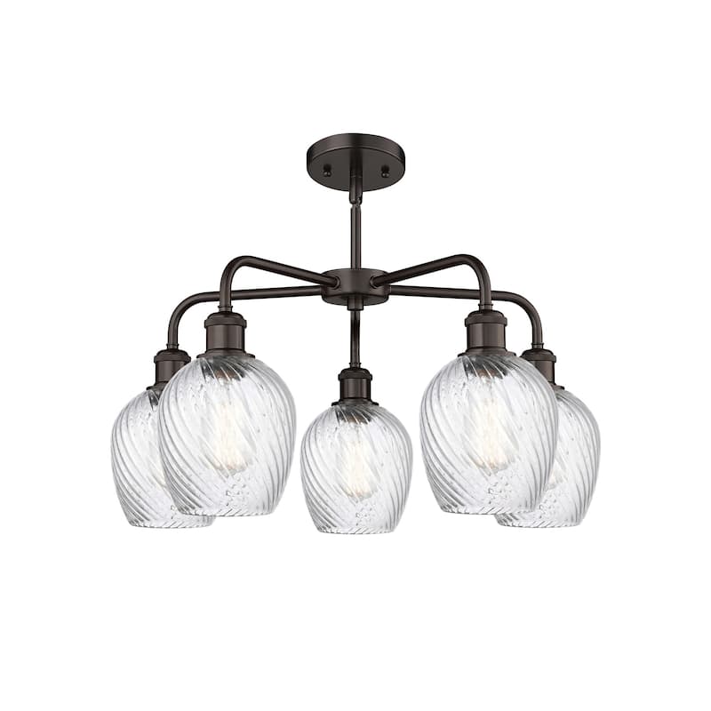 Innovations Lighting 516-5CR-15-23 Salina Chandelier Salina 5 Light