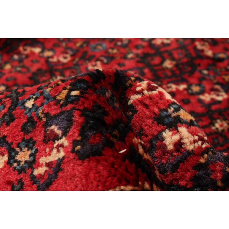 ECARPETGALLERY Hand-knotted Andelz Red Wool Rug - 5'2 x 9'11