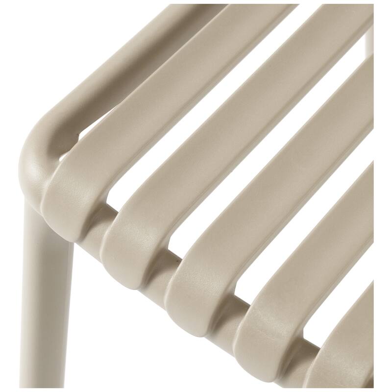 Frond and Form Outdoor Stacking Dining Side Chair (Set of 2)
