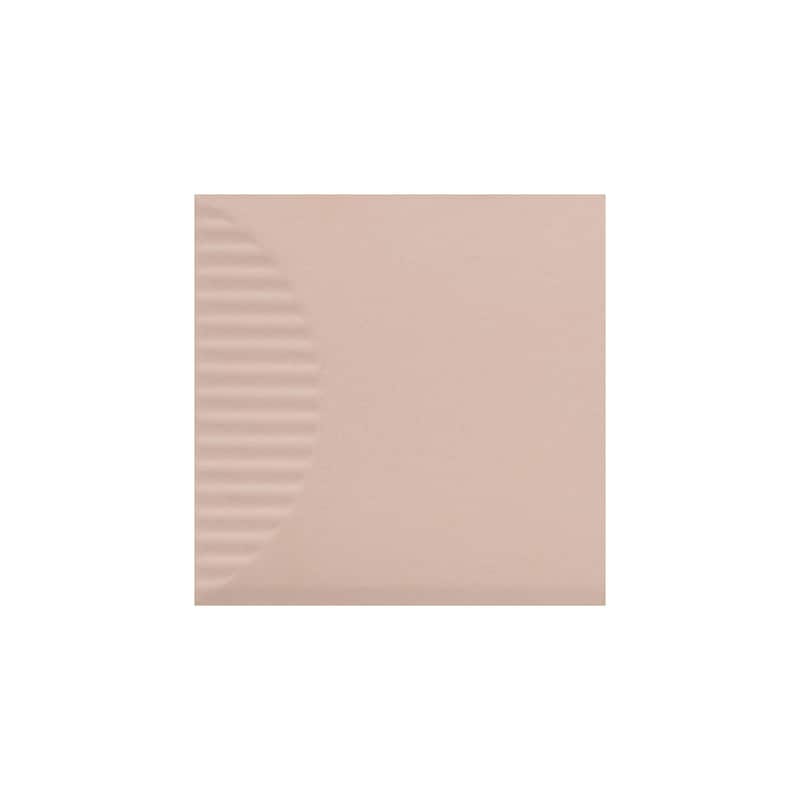 Daltile Stencil 4" x 12" Glazed Porcelain Half Moon Wall Tile (20 PC Per Carton) (5.81 SQFT Per Carton)