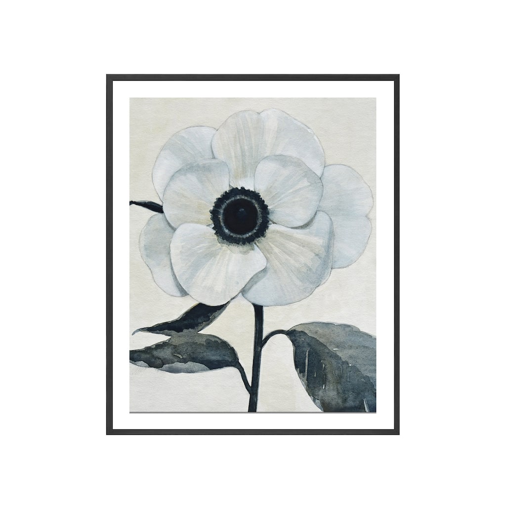 Graceful Poppy II Framed Print Wall Art by Norman Wyatt Jr.