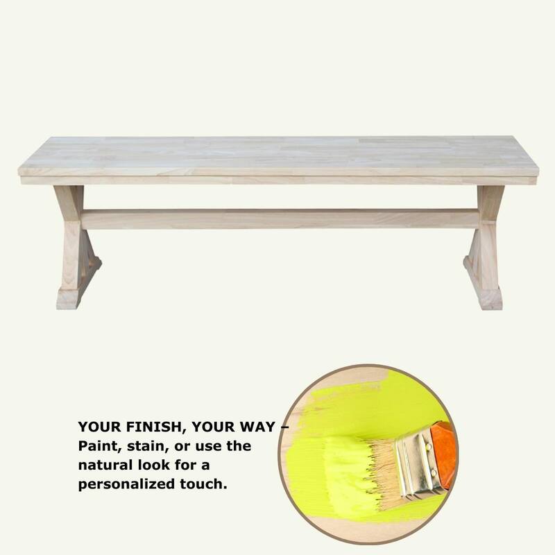 International Concepts Canyon Bench