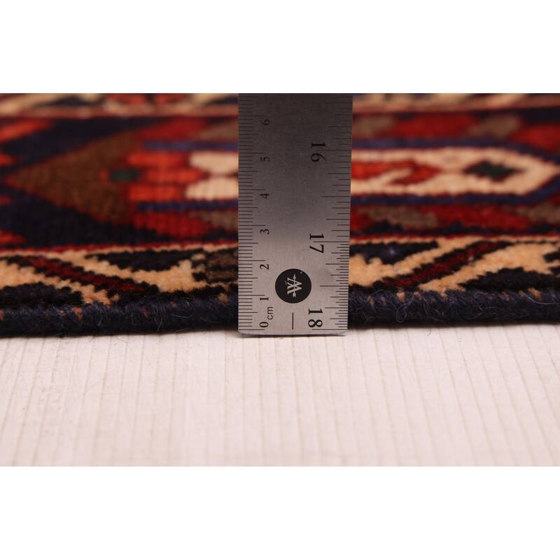 ECARPETGALLERY Hand-knotted Kayseri Vintage Red Wool Rug - 5'1 x 10'2