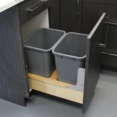 Dowell 18" Double Bin Pullout Set