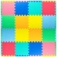 preview thumbnail 11 of 58, ProsourceFit Kids Solid Floor Play Mat 3/8-in 16 SQ FT - Solid