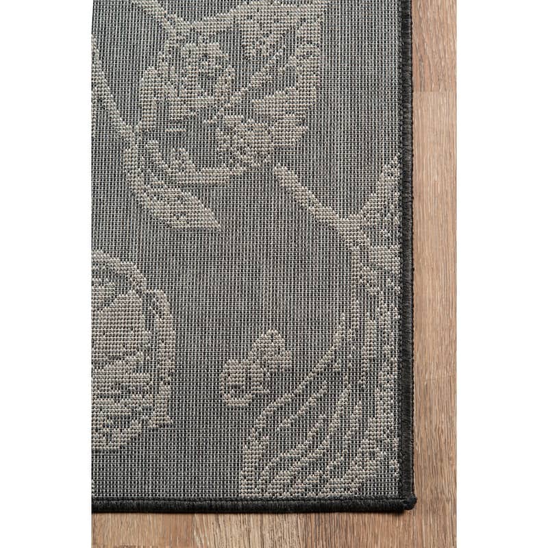 Momeni Baja Floral Blooms Indoor Outdoor Rug