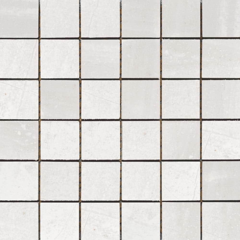 The Tile Life Hudson 2x2 White Ceramic Wall Tile