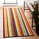 preview thumbnail 3 of 12, SAFAVIEH Handmade Himalaya Markita Modern Wool Rug 2'3" x 10' Runner - Red/Multi - Runner