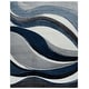 preview thumbnail 34 of 128, SAFAVIEH Hollywood Deep Mid-Century Modern Abstract Rug 11' x 15' - Grey/Blue
