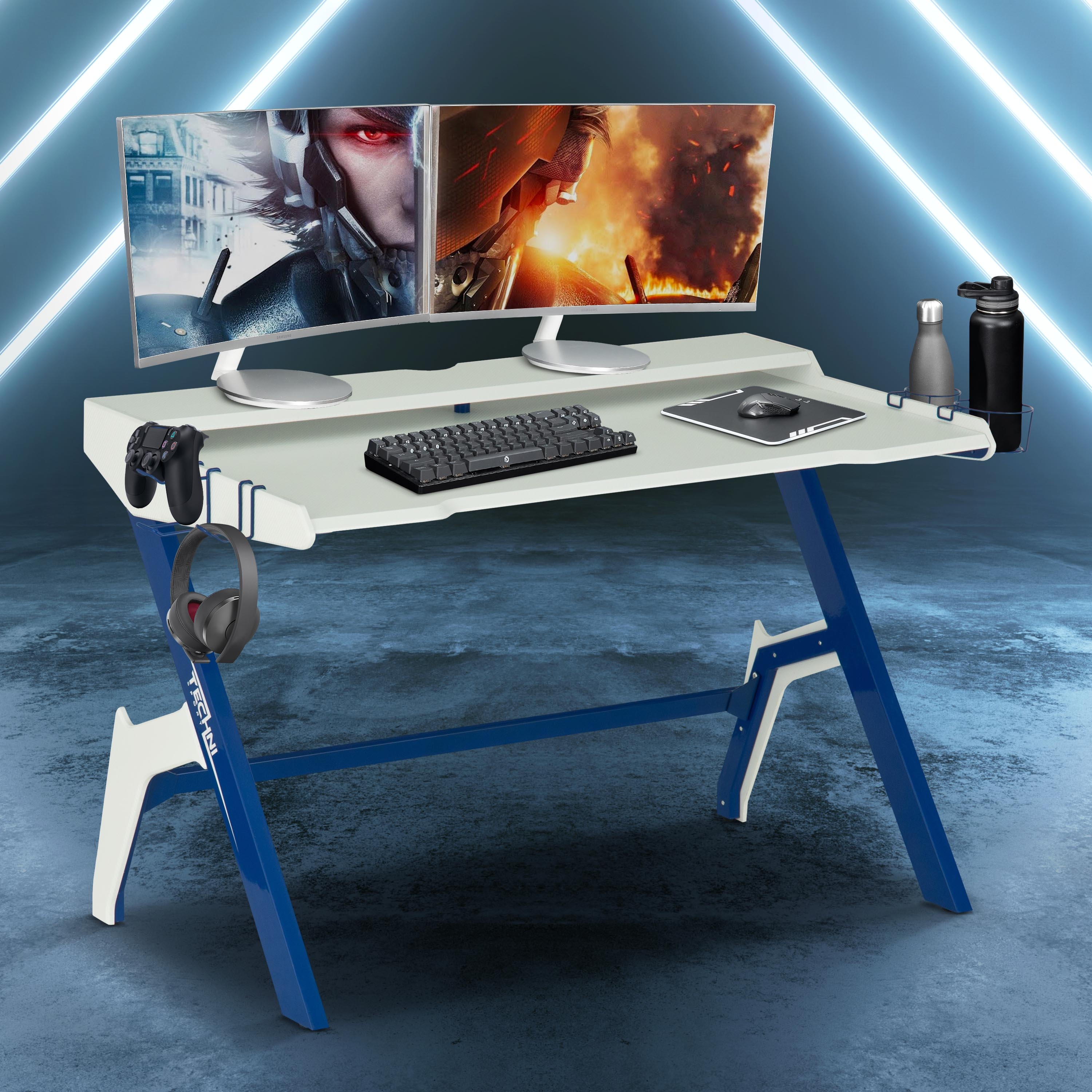 Gaming table sale blue