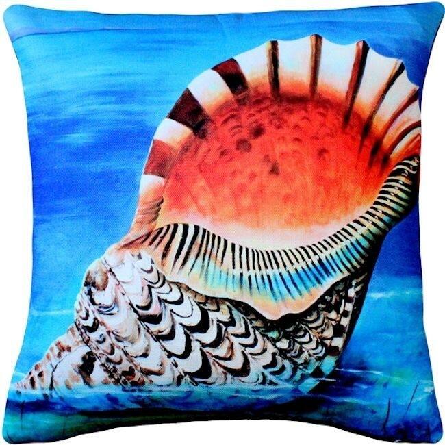 Maui Great Triton Throw Pillow