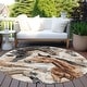 preview thumbnail 26 of 33, Machine Washable Indoor/ Outdoor Horses Chantille Rug