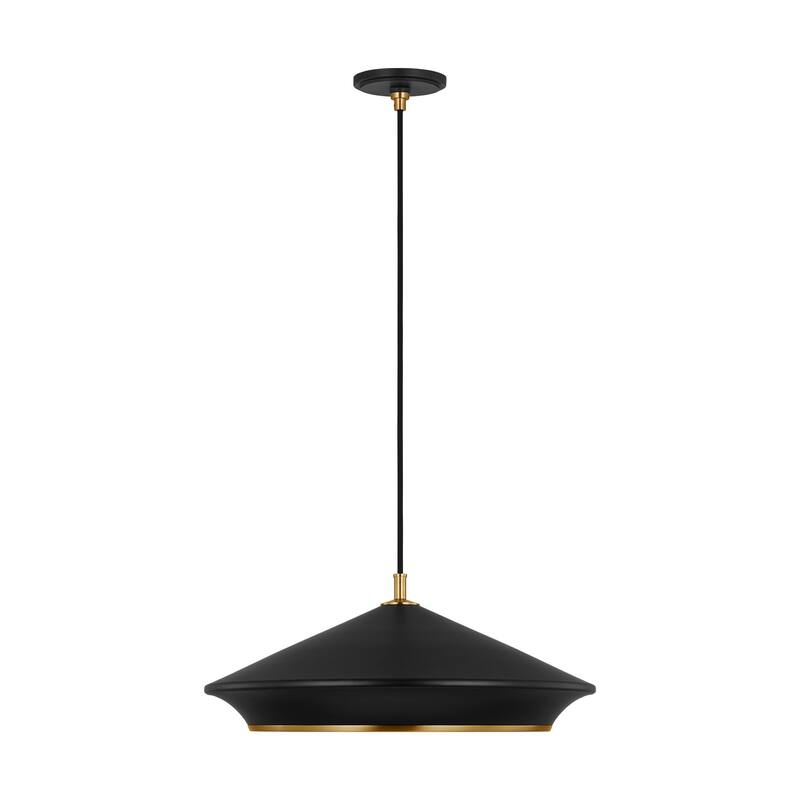 Stanza Grand Transitional Pendant - Midnight Black