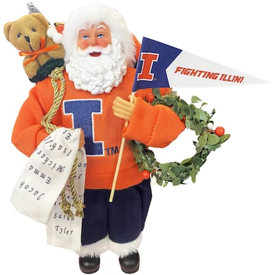 12" Illinois Proud Santa