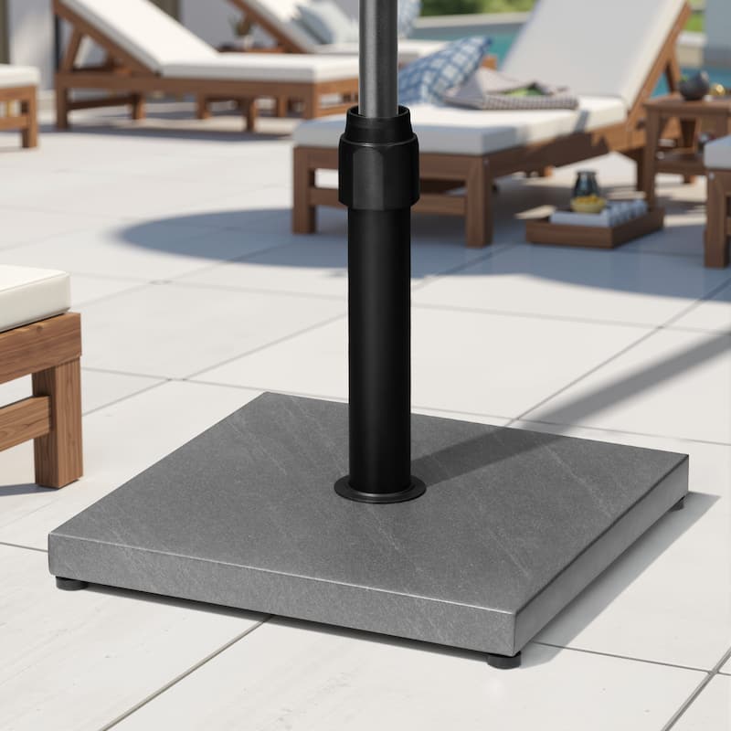 45LBS Outdoor Patio Square Concrete Market Umbrella Base Stand