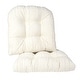 preview thumbnail 33 of 38, Klear Vu Tyson Extra Large Dining Room Chair Cushion Set Birch - Set of 2