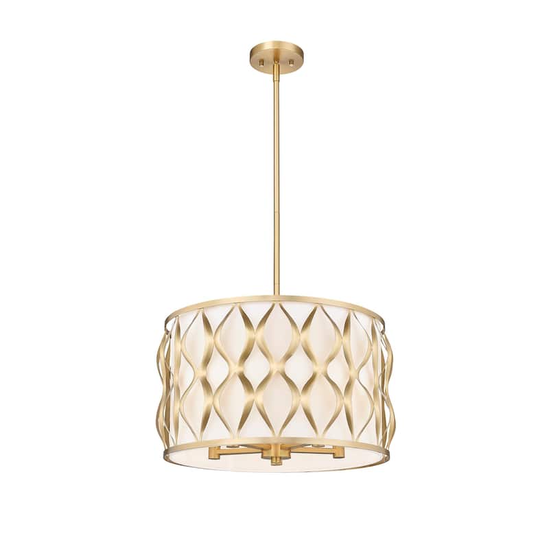 Z-Lite 1948P18 Harden 5 Light 19" Wide Pendant