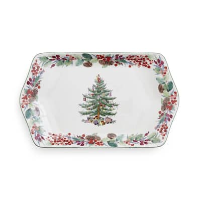 Spode Christmas Tree 2023 Annual Dessert Tray