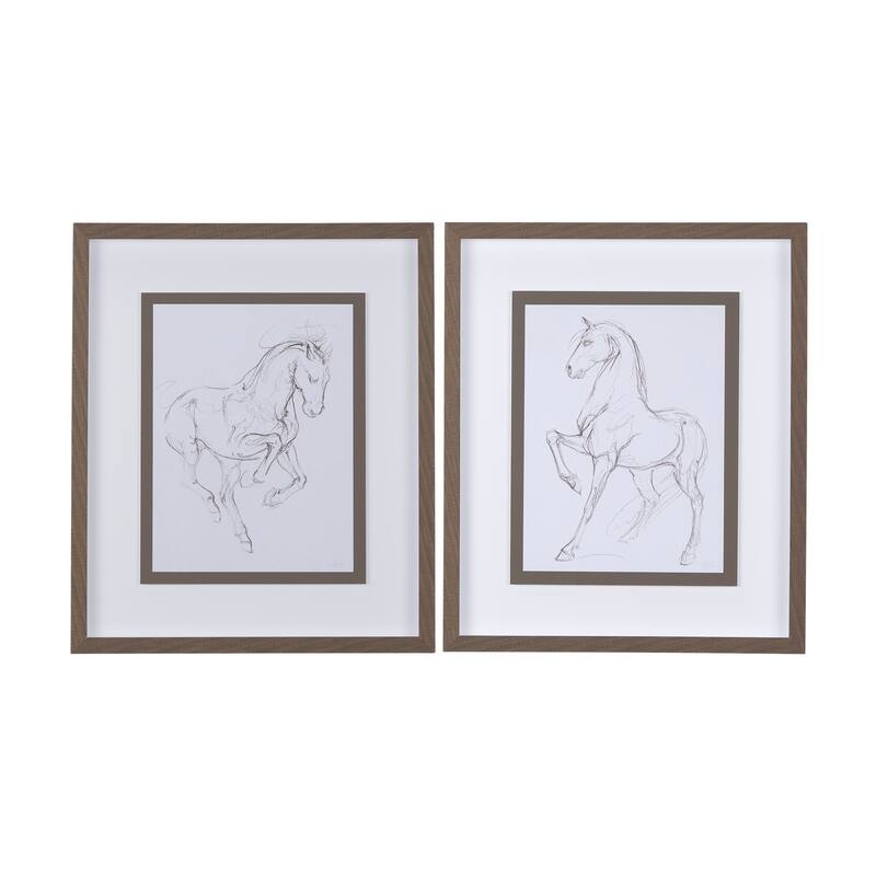 Horse I Framed Art Print