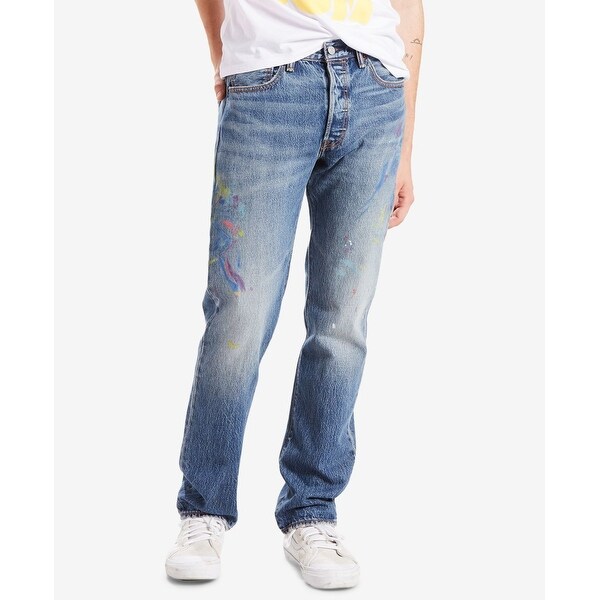 levis 501 mens straight leg button fly