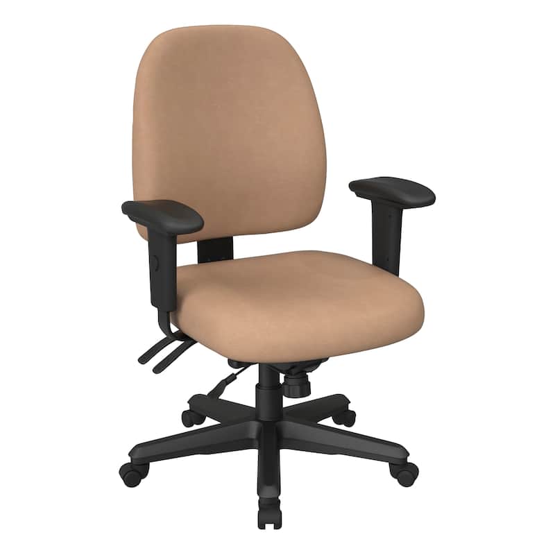 Ergonomic Height-adjustable Office Task Chair - dillon buff