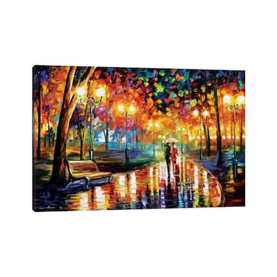 iCanvas "Rain's Rustle I" by Leonid Afremov Canvas Print