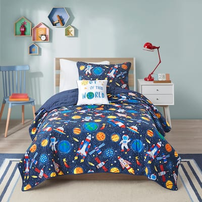 Conner Outer Space Coverlet Set by Mi Zone Kids