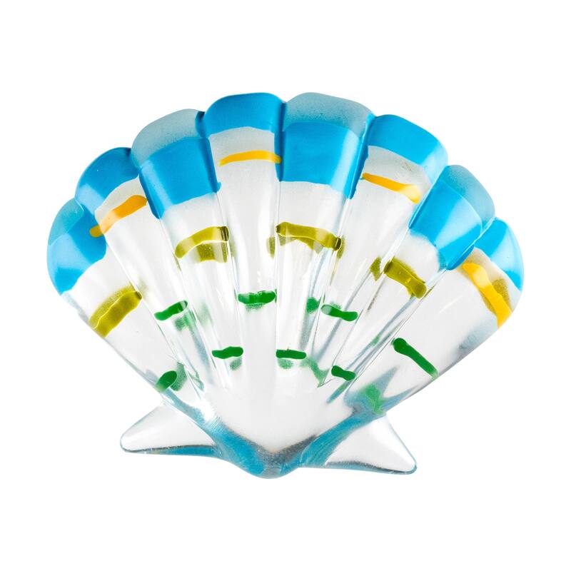 Cotton Candy Under the Sea Crystal Oyster Decoration - 2.25"