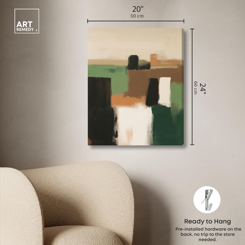 Underbrush Musings II Canvas by Art Remedy, Gallery Wrapped