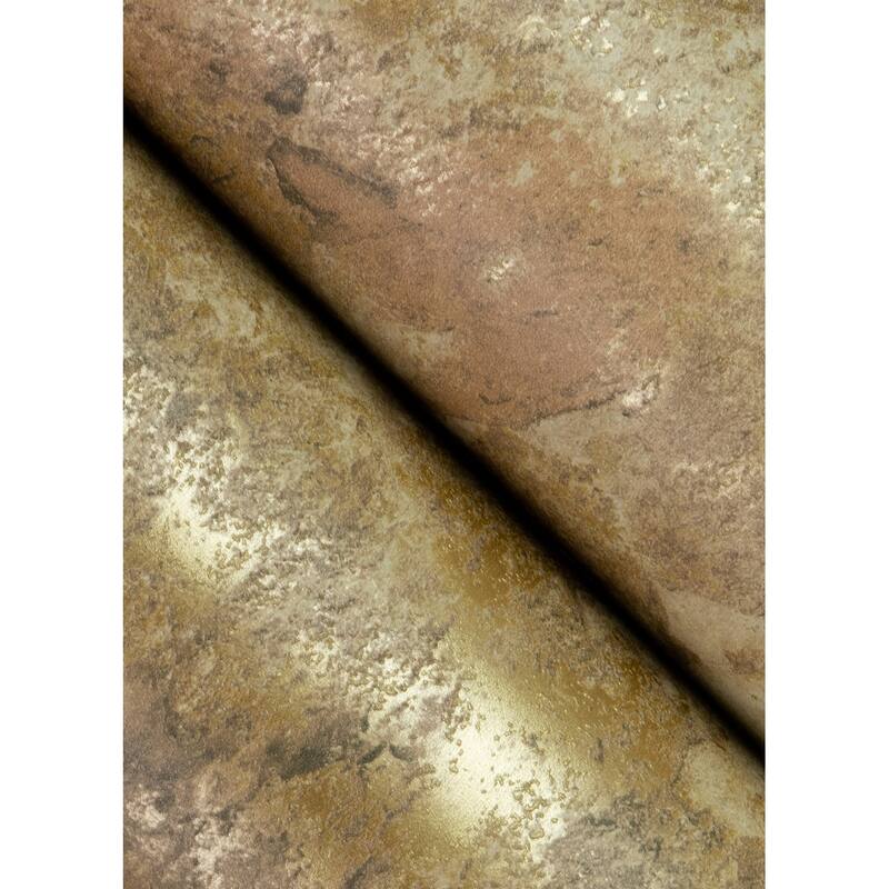 Advantage Aria Light Brown Marbled Tile Wallpaper