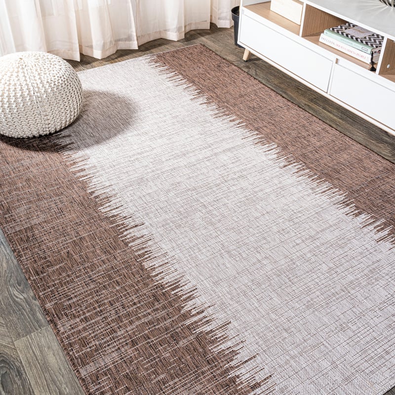JONATHAN Y Madaba Modern Strie' Indoor/Outdoor Area Rug