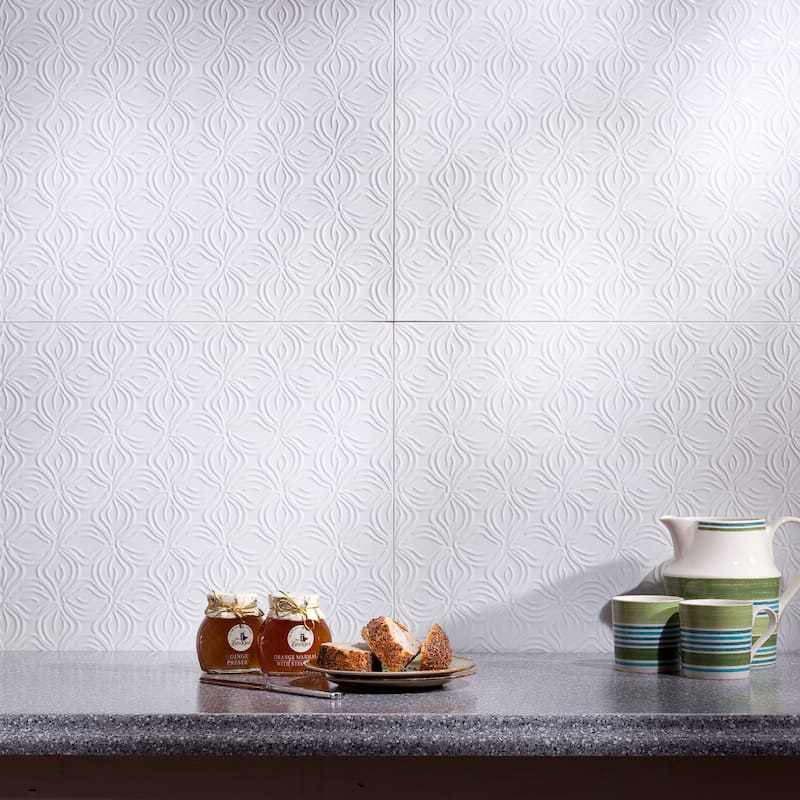 FASÄDE Lotus Decorative Vinyl Backsplash Panel