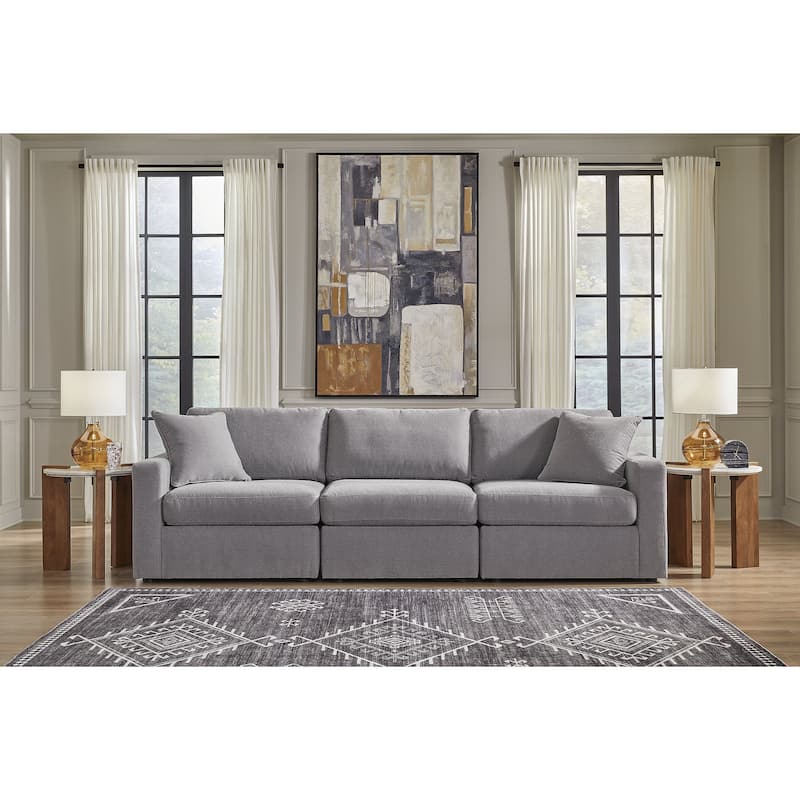 Signature Design by Ashley Modmax 3-Piece Sofa - 108" W x 37" D x 36" H - Gray