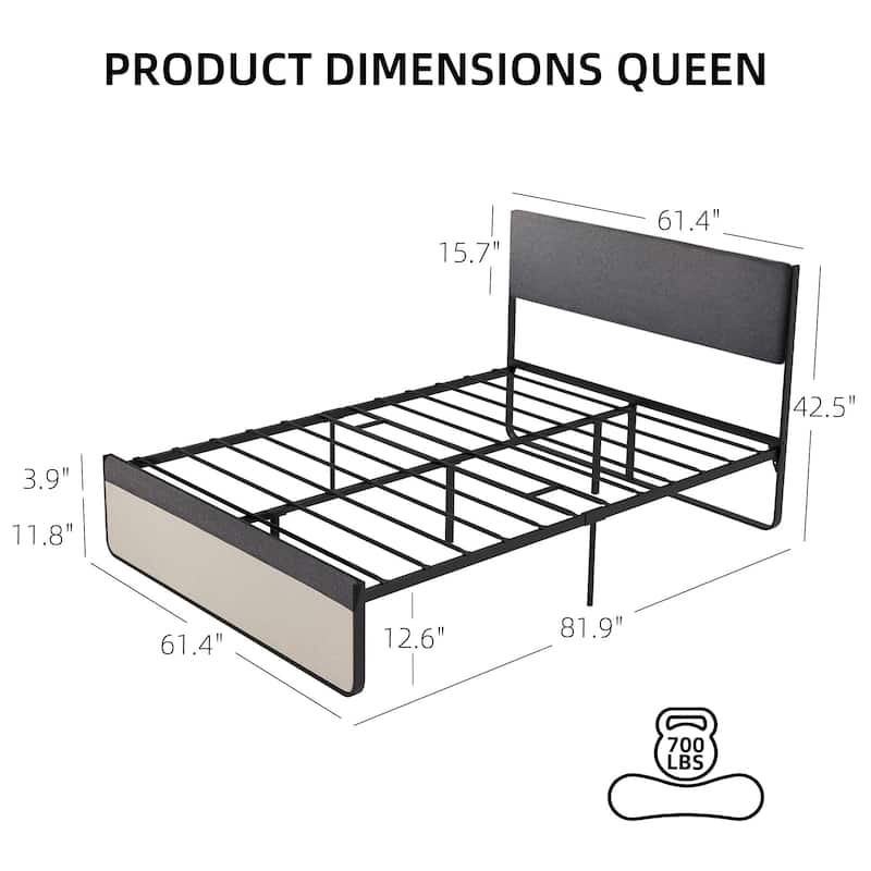 Modern Simple Platform Bed