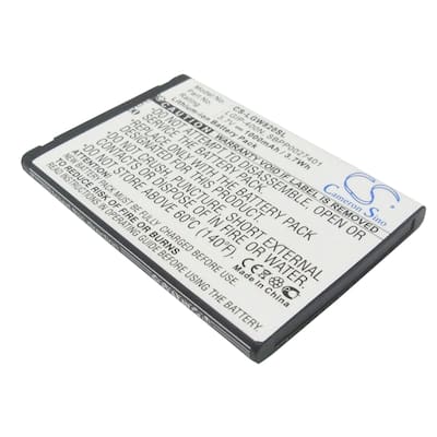 Battery for LG GW820 GT540 GW620 GW880 GX200 GX500 Monaco LGIP-400N SBPP0027401 - Black