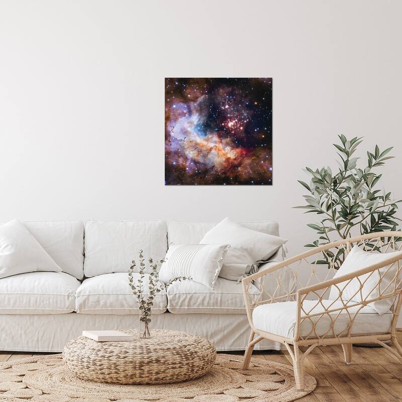 Celestial Fireworks, Westurland 2 (Hubble Space Telescope 25th Anniversary Image) Print On Acrylic Glass by NASA