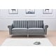 preview thumbnail 80 of 78, Legend Furniture Covertible Velvet Sofa Bed Sleeper