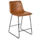 LeatherSoft Counter-height Stools (Set of 2)