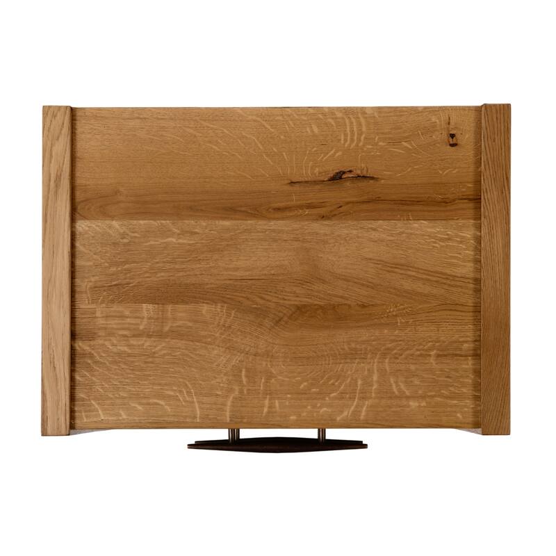 Oakley 25 in. W Rectangular Wood 2 Drawer Nightstand