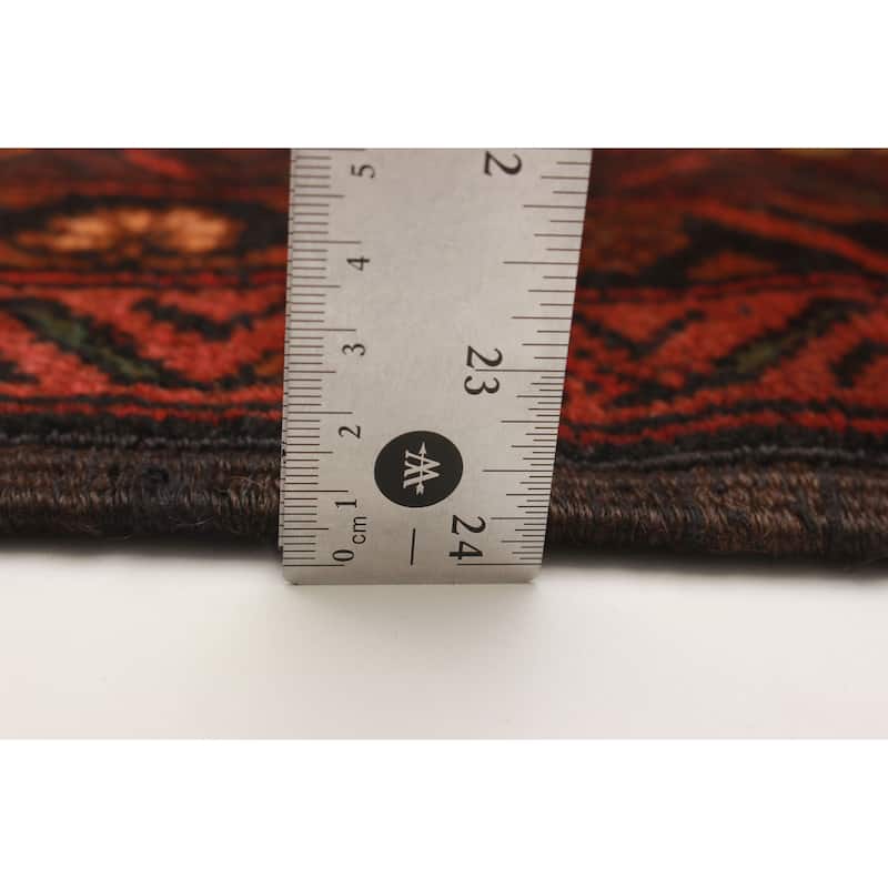 Teimani Red Rug 2'9" x 4'5" - 2'9 x 4'5