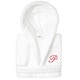preview thumbnail 39 of 78, Sweet Kids 100% Polyester SUPER PLUSH Double Brushed Hooded Bathrobe with Pink Script Monogram P - Large