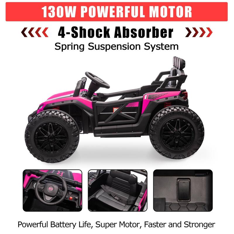 24V Ride on UTV,130w Electric Powered UTV