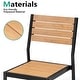 preview thumbnail 18 of 27, 11-piece Outdoor Patio Aluminum Rectangle Dining Set with Umbrella Hole