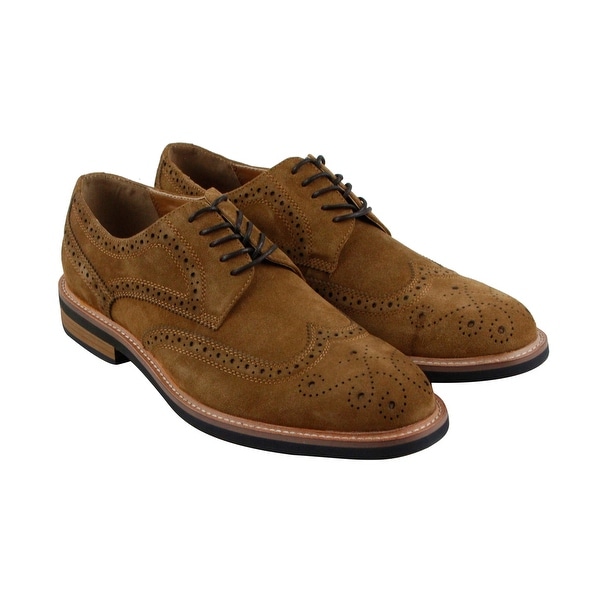 Kenneth Cole Reaction Design 20631 Mens Tan Casual Dress Oxfords Shoes