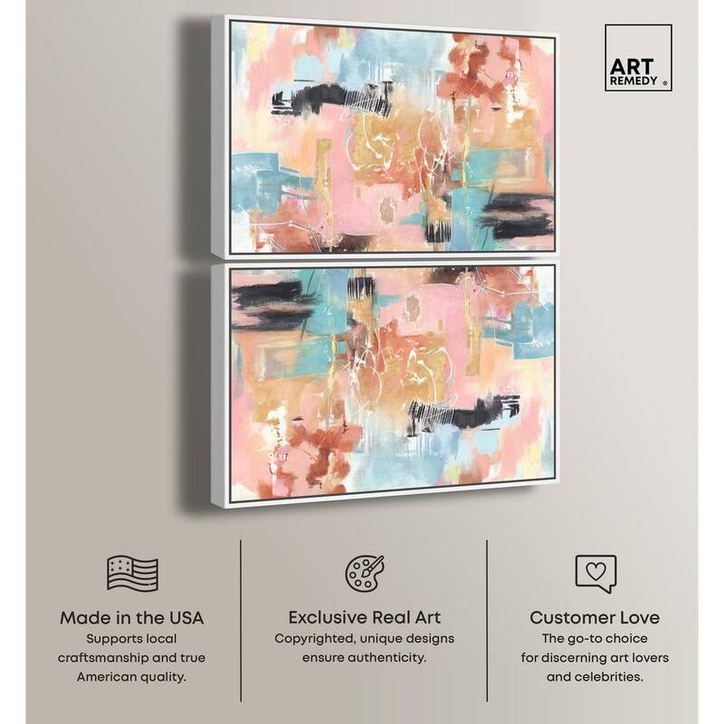 Glistening Stillness II Canvas by Art Remedy