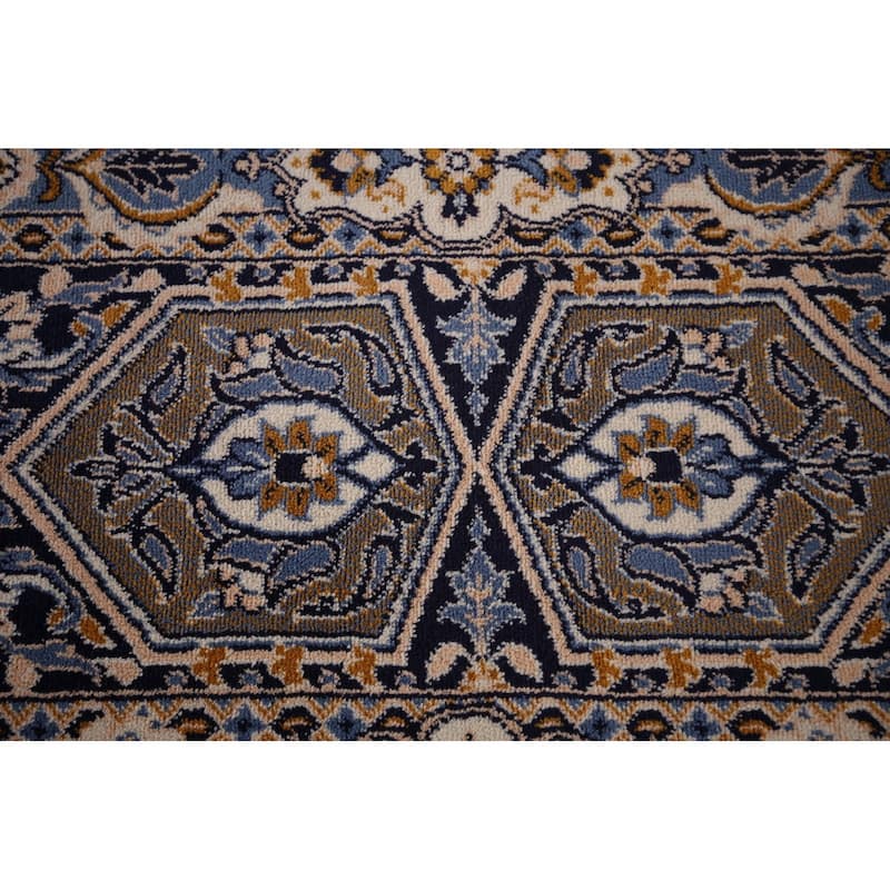 Animals Design Geometric Kashan Turkish Area Rug Machine Made Carpet - 9'7" x 12'11"
