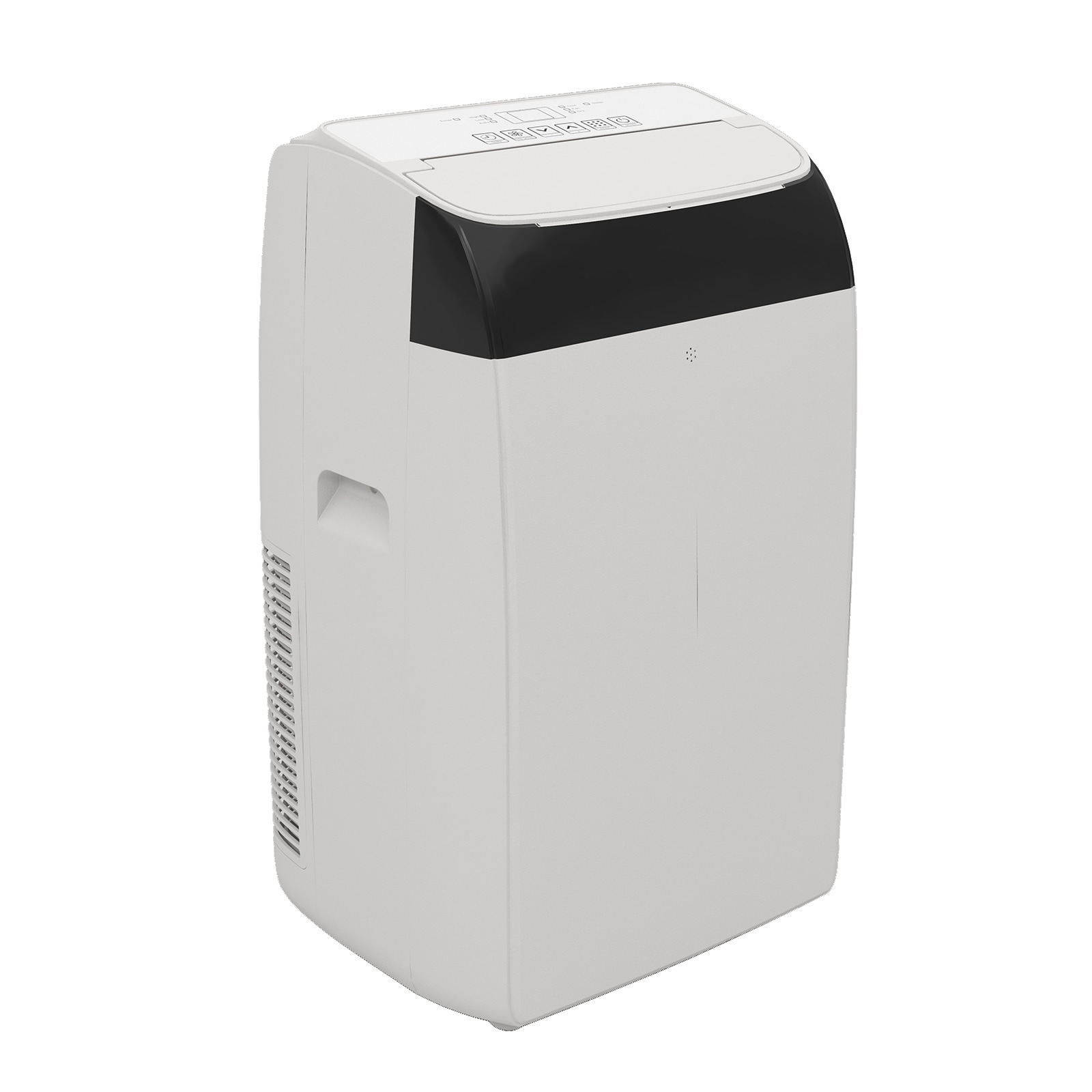 3-in-1 Quiet Portable AC, 14,000 BTU & Covers 750 Sq Ft, White Top Auto Drain Unit with Cooling Dehumidifier Fan Remote